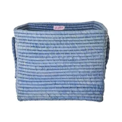 Raffia Square Basket