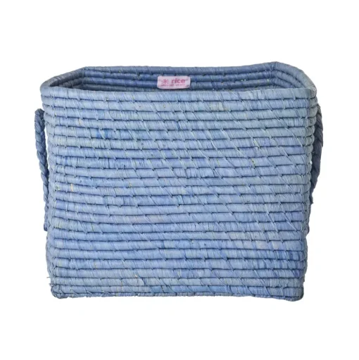 Raffia Square Basket