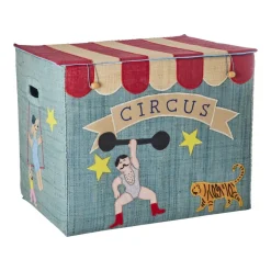 Raffia Storage Box