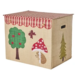 Raffia Storage Box
