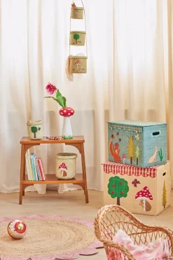Raffia Storage Box