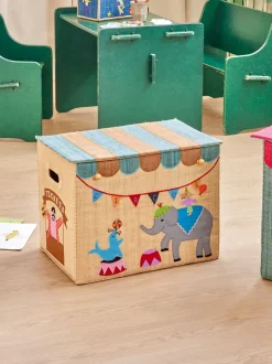 Raffia Storage Box