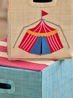 Raffia Storage Box