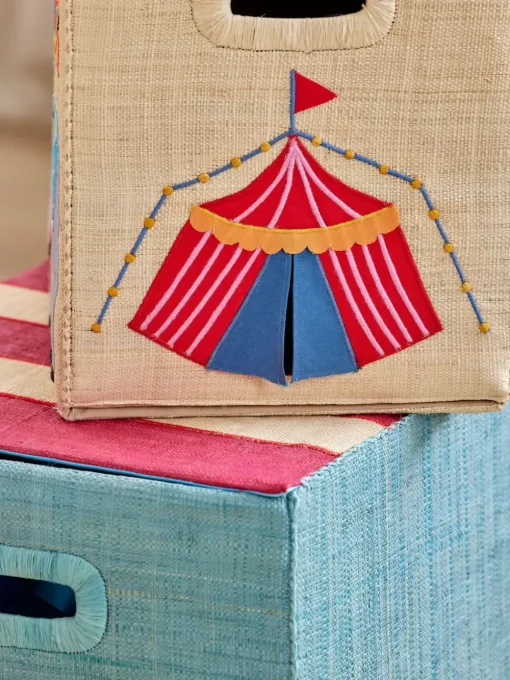 Raffia Storage Box