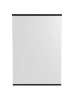 Rectangular wall mirror