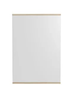 Rectangular wall mirror
