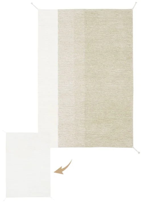Reversible Rug Gelato Green