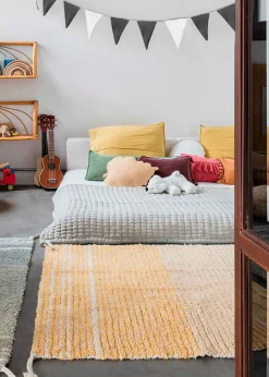 Reversible Rug Twin Amber