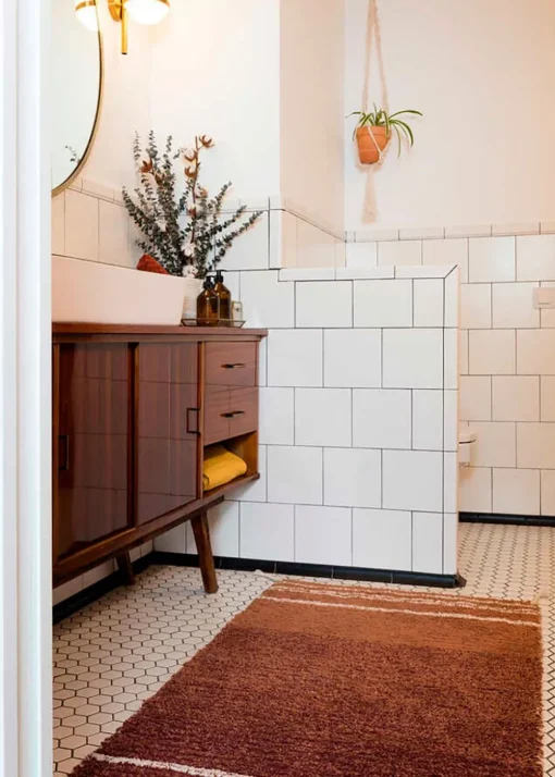 Reversible Rug Twin Toffee