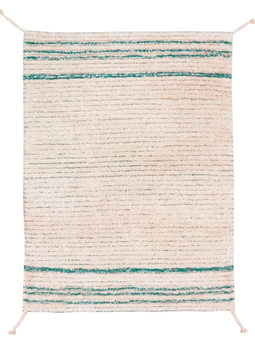 Reversible Rug Twin Vintage Blue