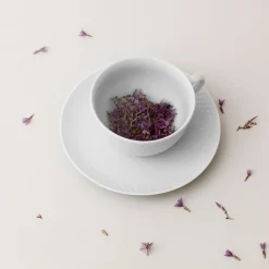 Rhombe Tea cup with saucer 24 cl