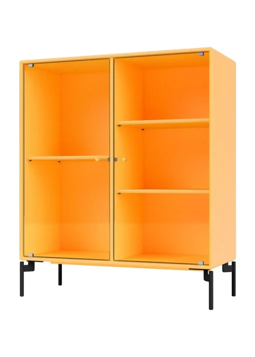 Ripple Cabinet II - With Black Legs