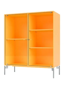 Ripple Cabinet II - With Chrome Legs
