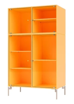 Ripple Cabinet III - With Mushroom Legs