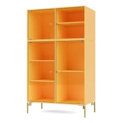 Ripple Cabinet III - With Brass Legs
