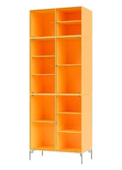 Ripple Cabinet IV - With Chrome Legs