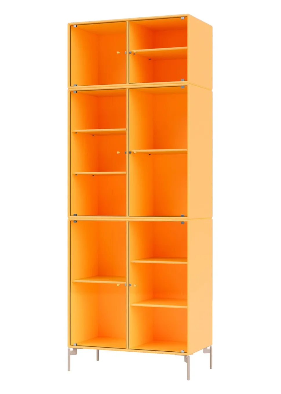 Ripple Cabinet IV - With Mushroom Legs