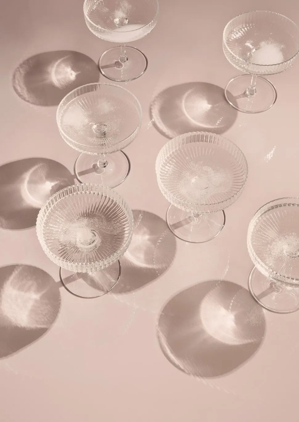 Ripple Champagne Saucer (Set of 2)