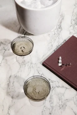 Ripple Champagne Saucer (Set of 2)