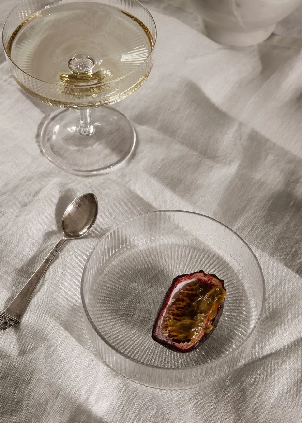 Ripple Champagne Saucer (Set of 2)