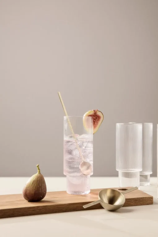Ripple Long Drink Glass (Set of 4)