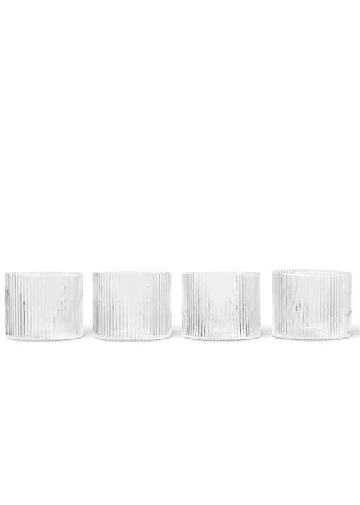 Ripple Low Glass (Set of 4)