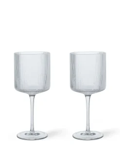 Ripple Red Wine Glasses - Set Of 2