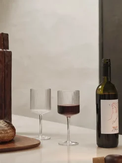 Ripple Red Wine Glasses - Set Of 2