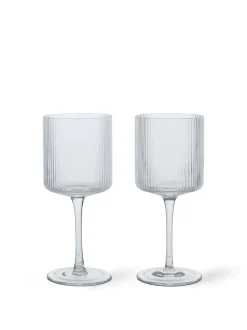 Ripple White Wine Glasses - Set Of 2