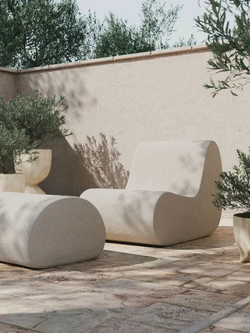 Rouli Center Module Pure Bouclé