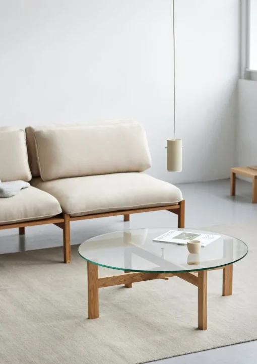 Round Glass Coffee Table