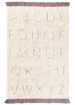 RugCycled Washable Rug ABC