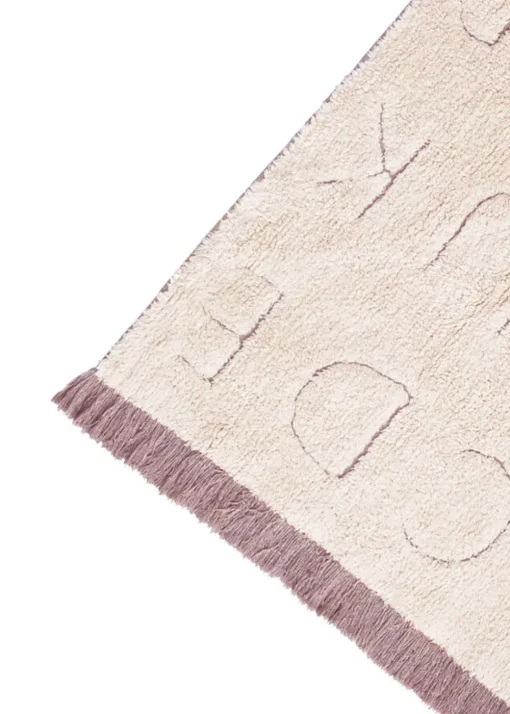 RugCycled Washable Rug ABC