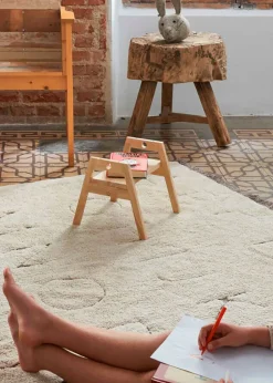 RugCycled Washable Rug ABC