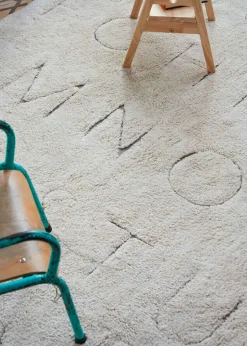 RugCycled Washable Rug ABC
