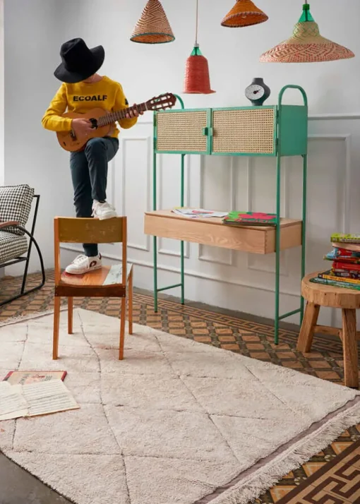 RugCycled Washable Rug Bereber