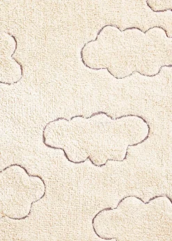 RugCycled Washable Rug Clouds