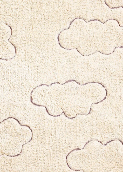 RugCycled Washable Rug Clouds