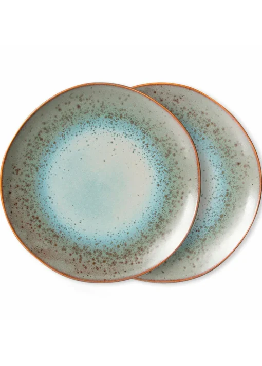 70s Dinner Plates (Set Of 2)