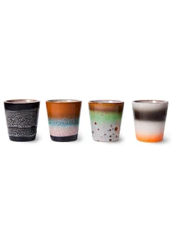 70s Ristretto Mugs (Set of 4)