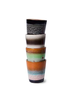 70s Ristretto Mugs (Set of 4)