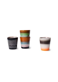 70s Ristretto Mugs (Set of 4)