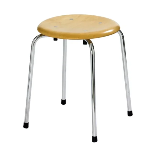 S38 S/1 Stool / By Egon Eiermann