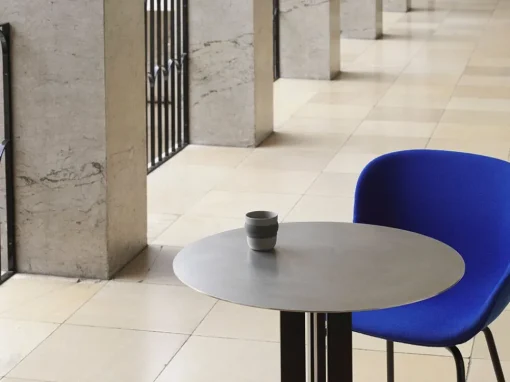 Scala Table H75 cm - Marble