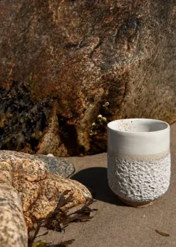 Sea foam cup, white