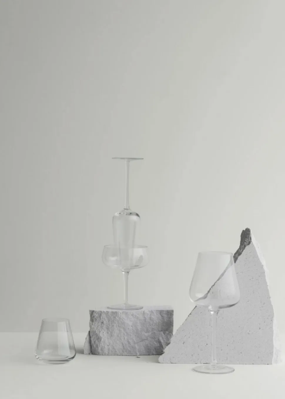 Set Of 2 White Wine Glasses - Belo Clear