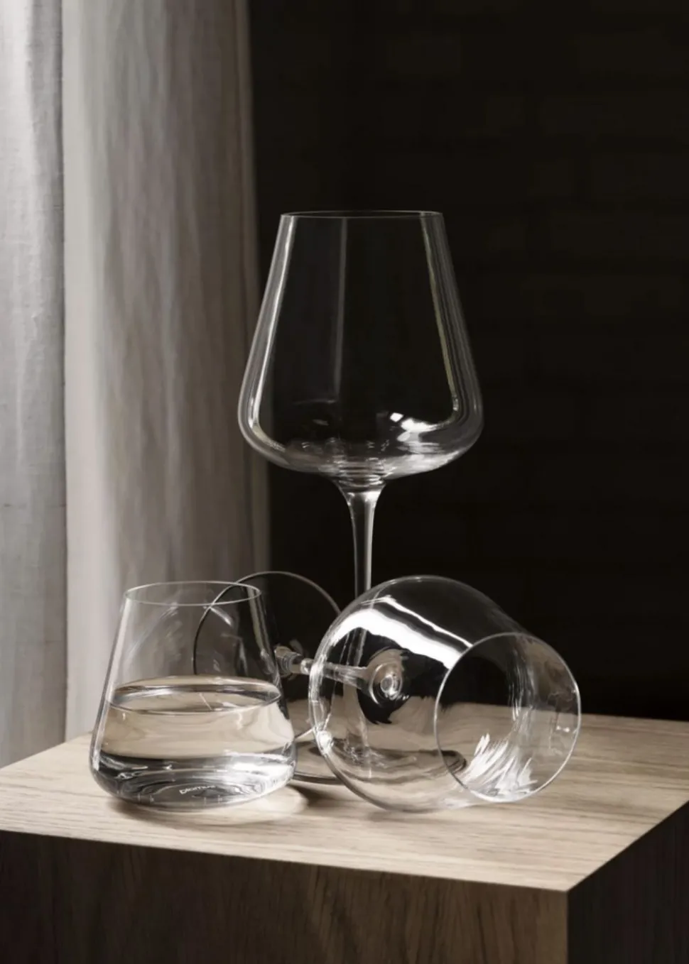 Set Of 2 White Wine Glasses - Belo Clear