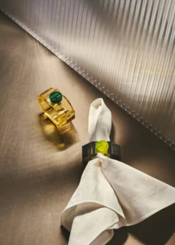 Shelby napkin rings, set of 2