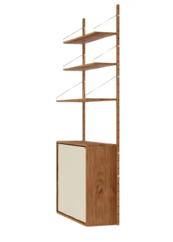 Shelf Library Canvas Cabinet Section H1852 / W80