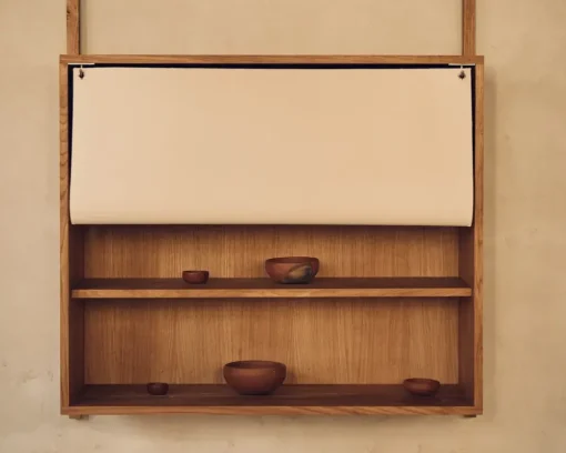 Shelf Library Canvas Cabinet Section H1852 / W80